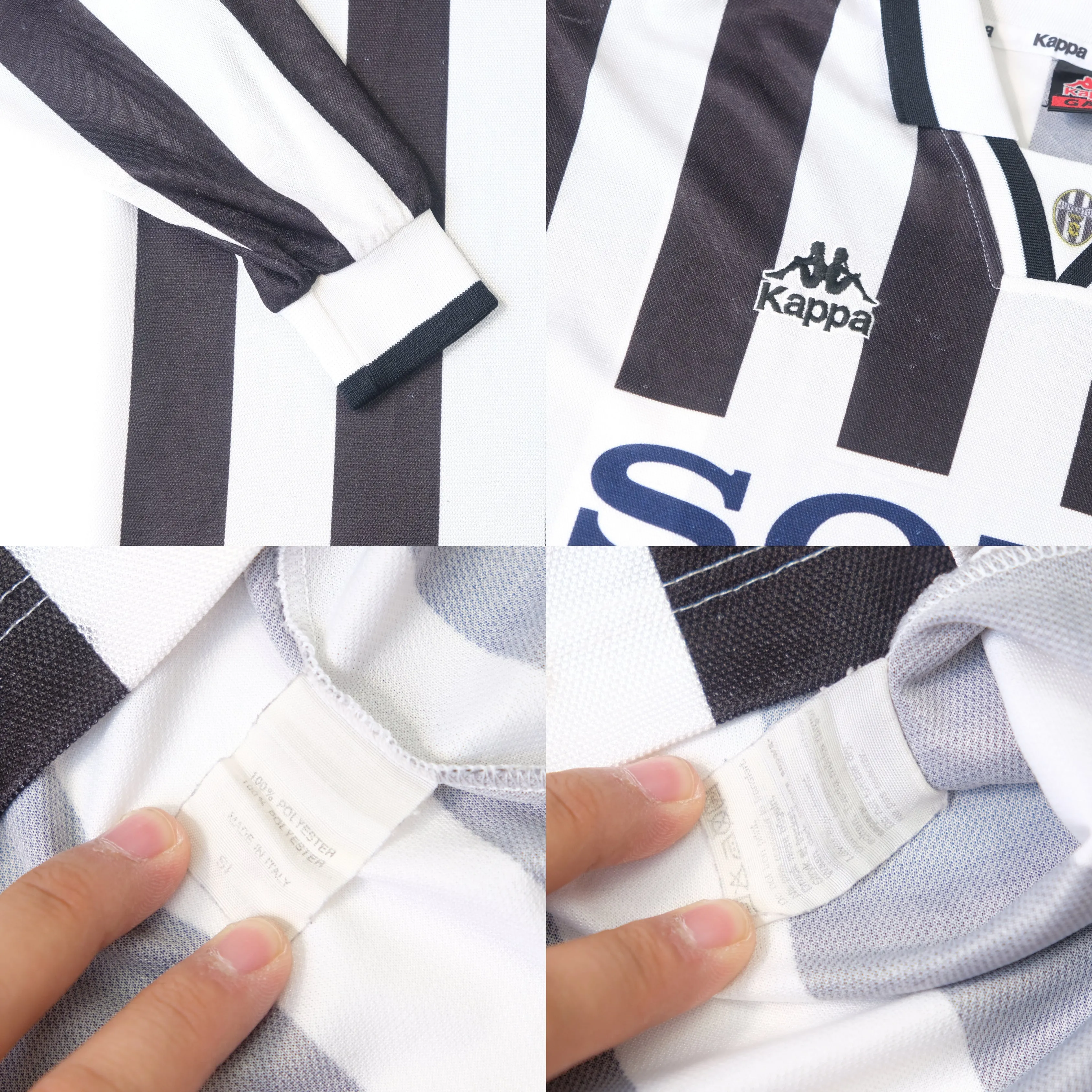 1995/96 Juventus Home Shirt Kappa (L)