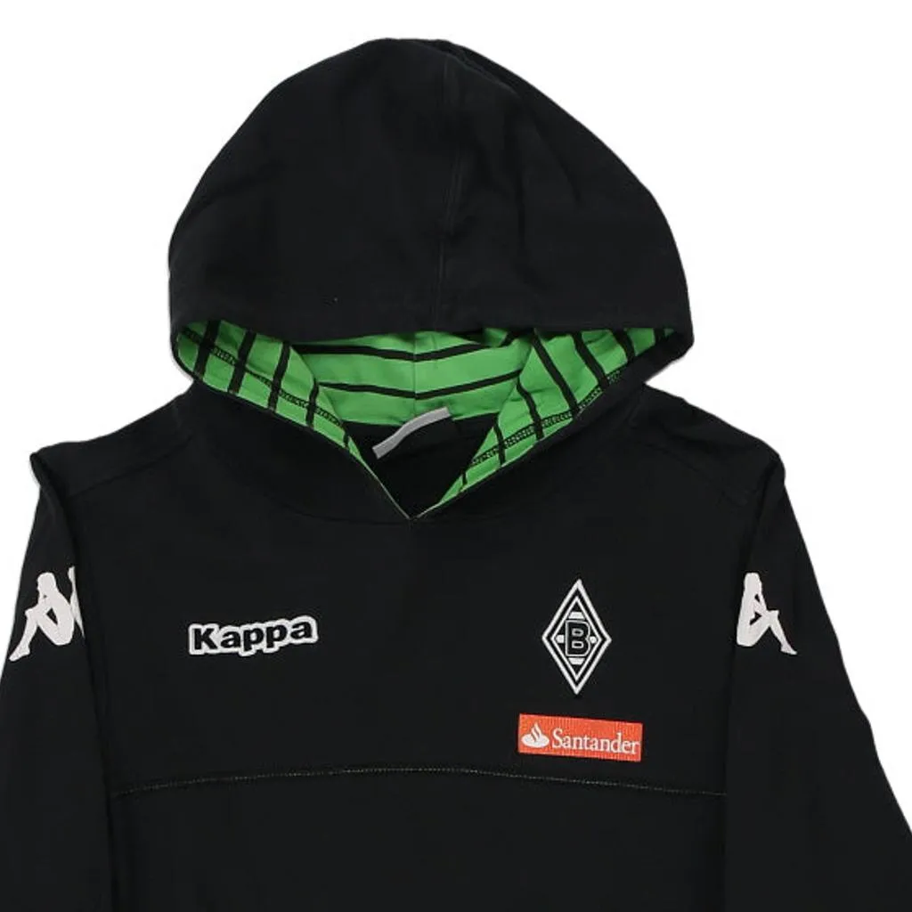 Age 10 Kappa Hoodie - Medium Black Cotton Blend