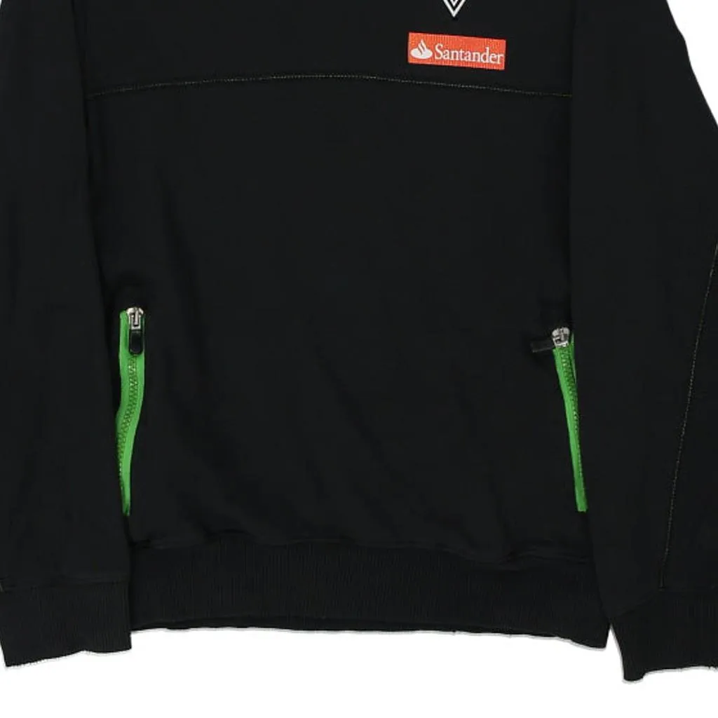 Age 10 Kappa Hoodie - Medium Black Cotton Blend