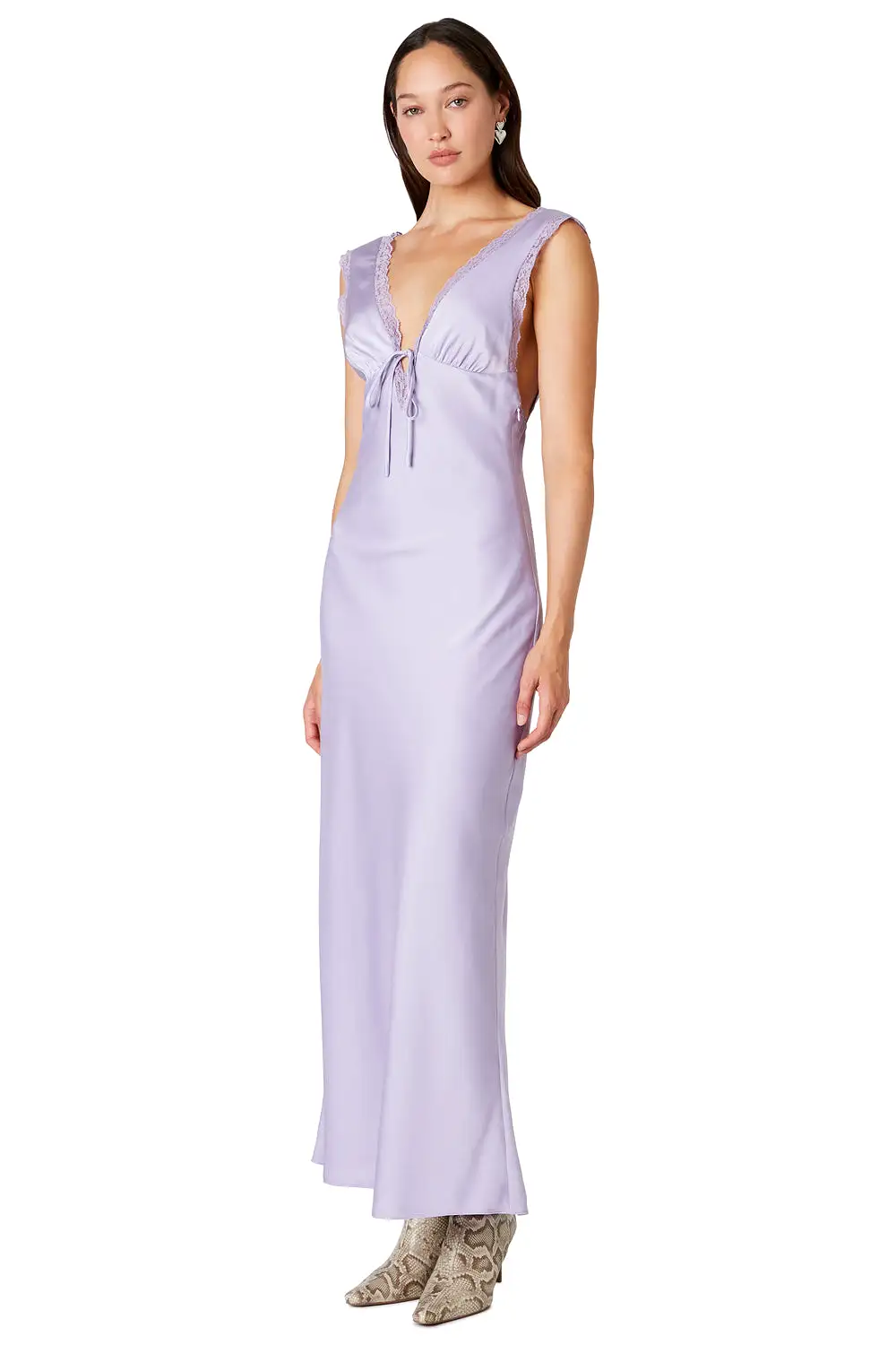 Aurelie Dress in Lilac