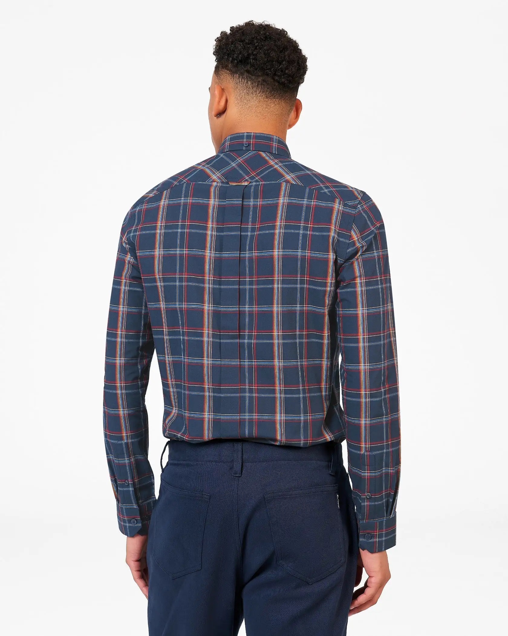 Ben Sherman Mens Linear Check Shirt