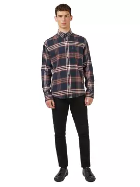 Ben Sherman Mens Oversized Brushed Check Shirt