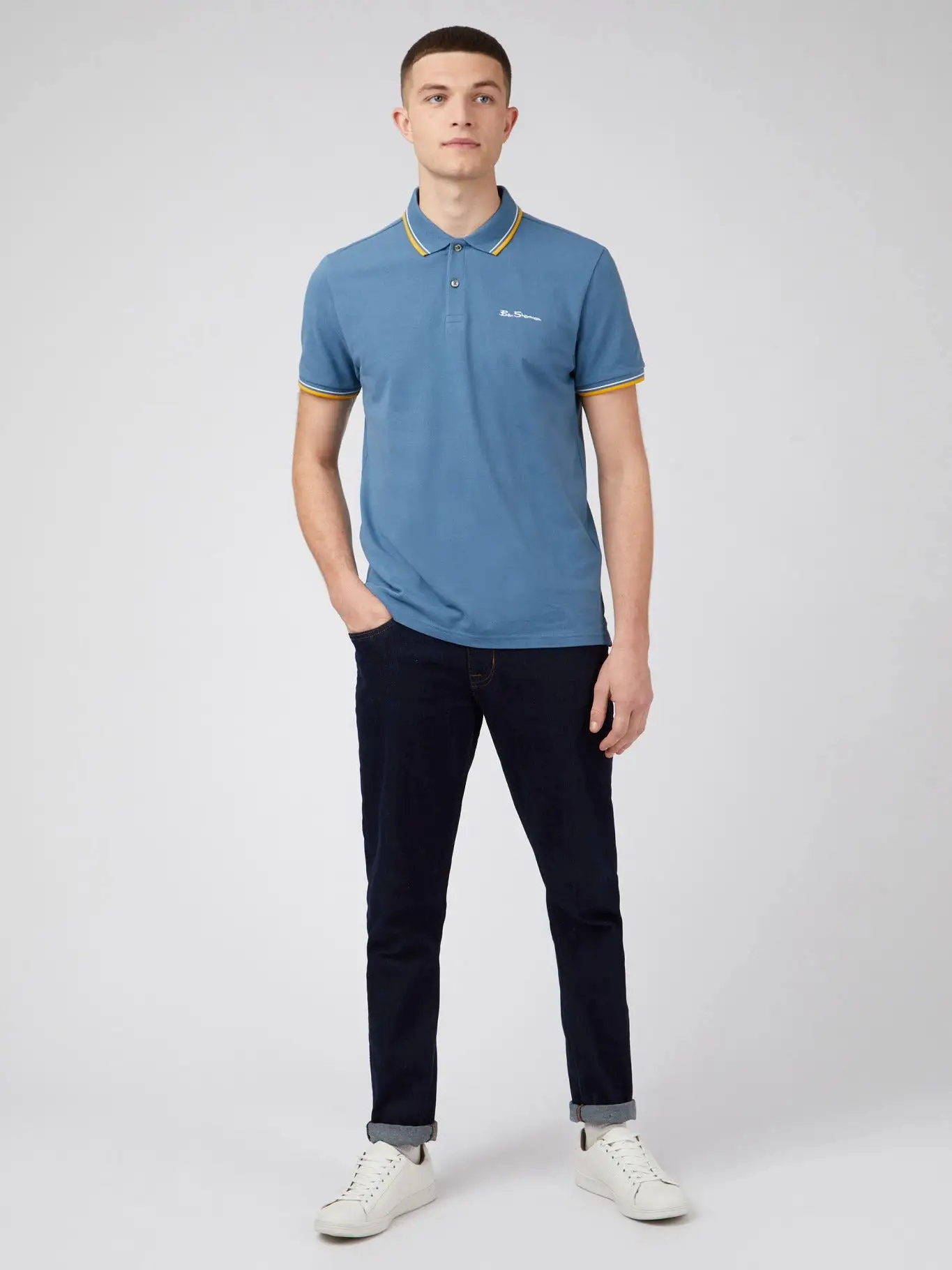 Ben Sherman Mens Polo T-Shirt 'Signature Polo'