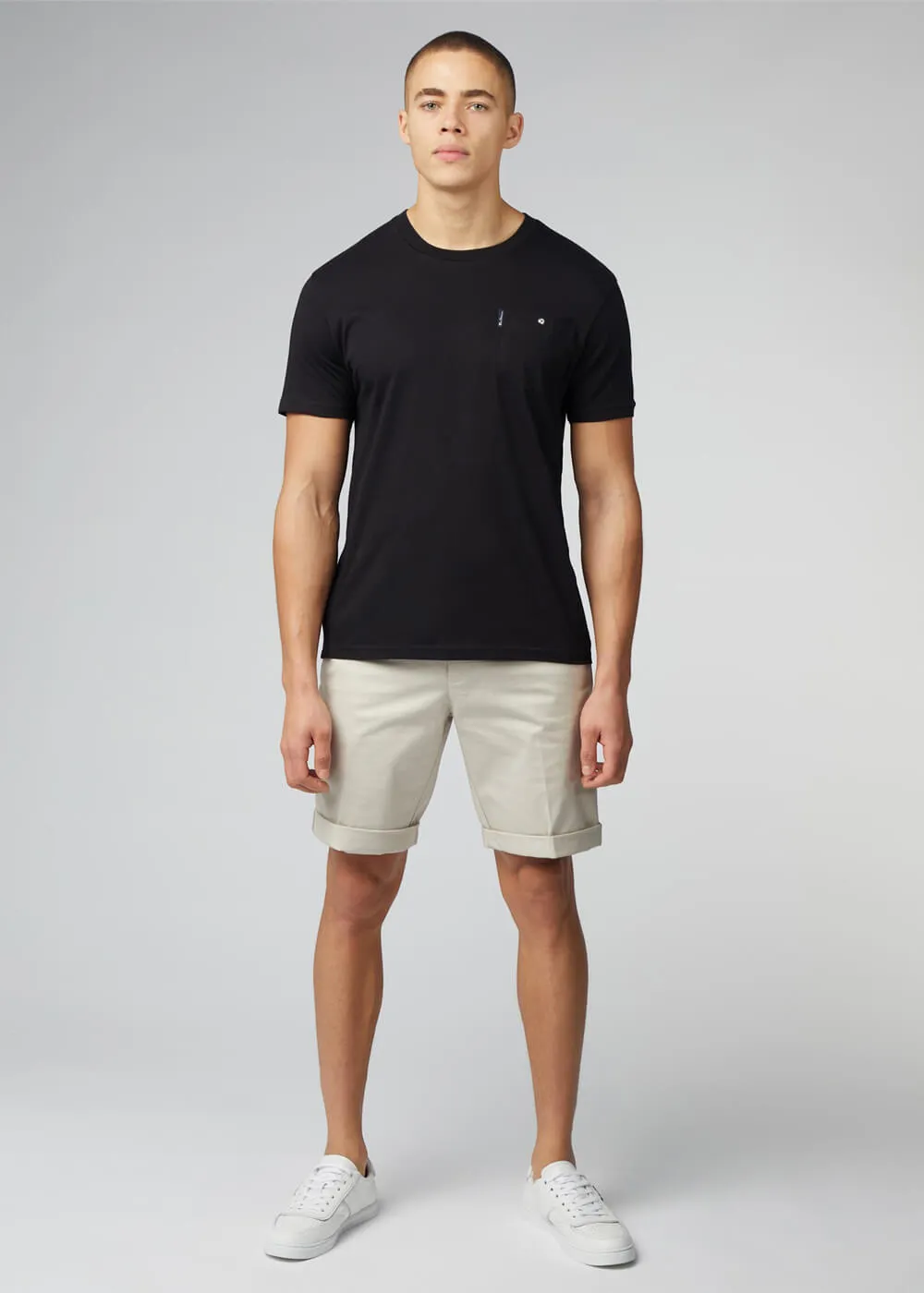 Ben Sherman Signature Pocket T-Shirt in Black