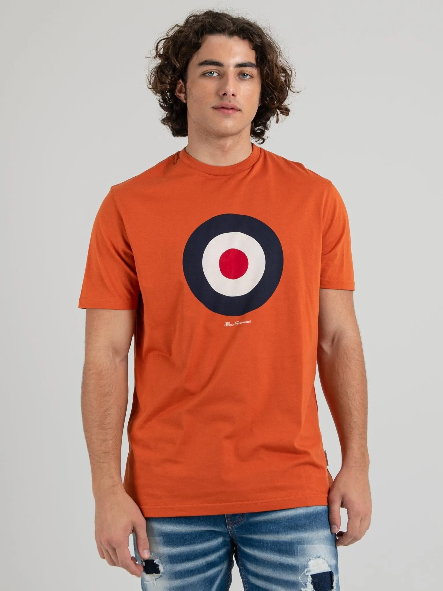 Ben Sherman W47812 Target T-Shirt Mango