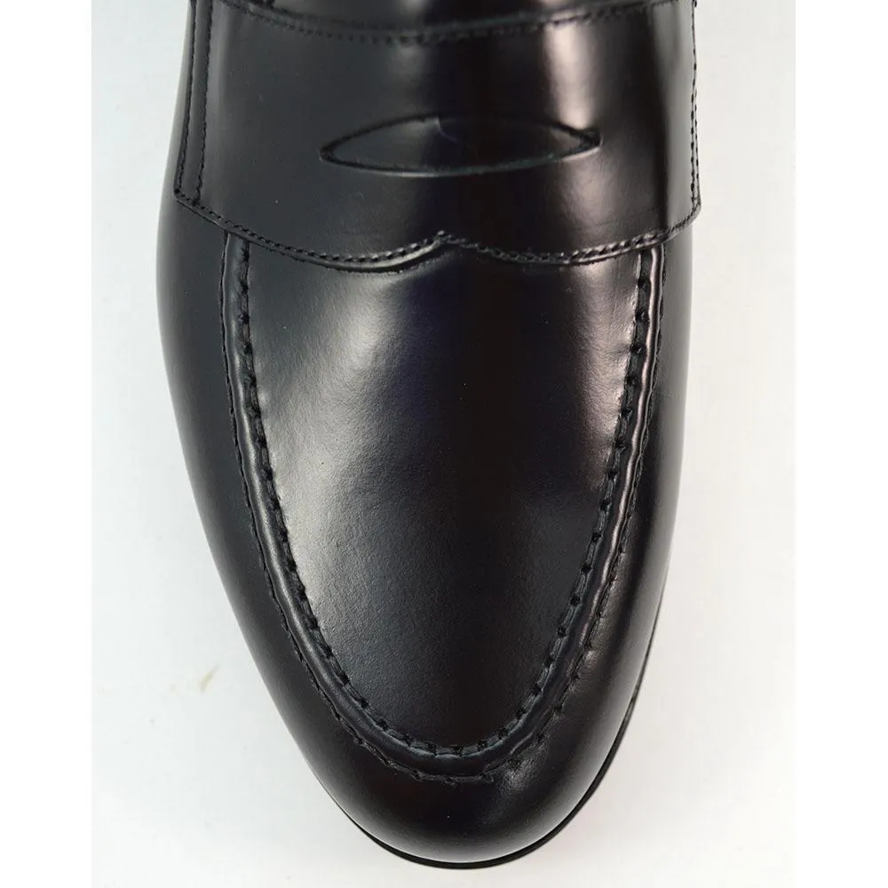 Berwick 1707 Penny Loafer (9628-K4)- Black Rois Dainite