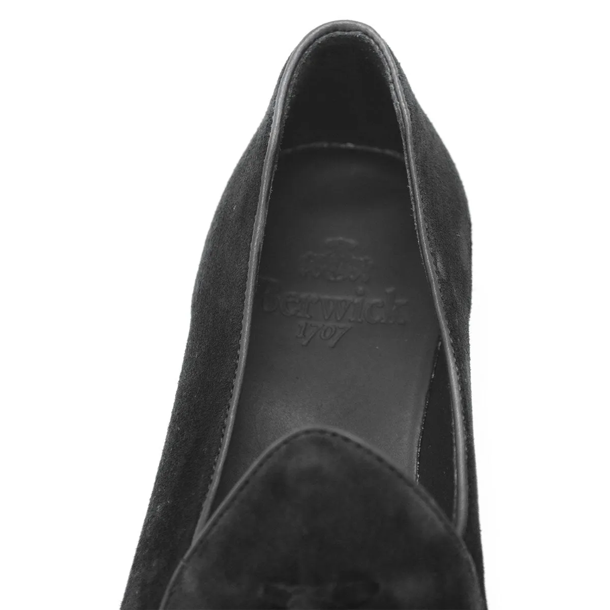 Berwick 1707 Tassel Belgian Loafer (4951)- Florence Black