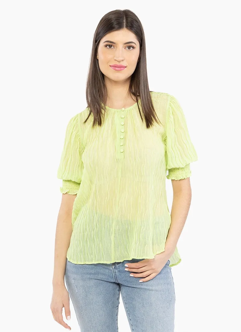 Billie The Label Brixton Top - Lime