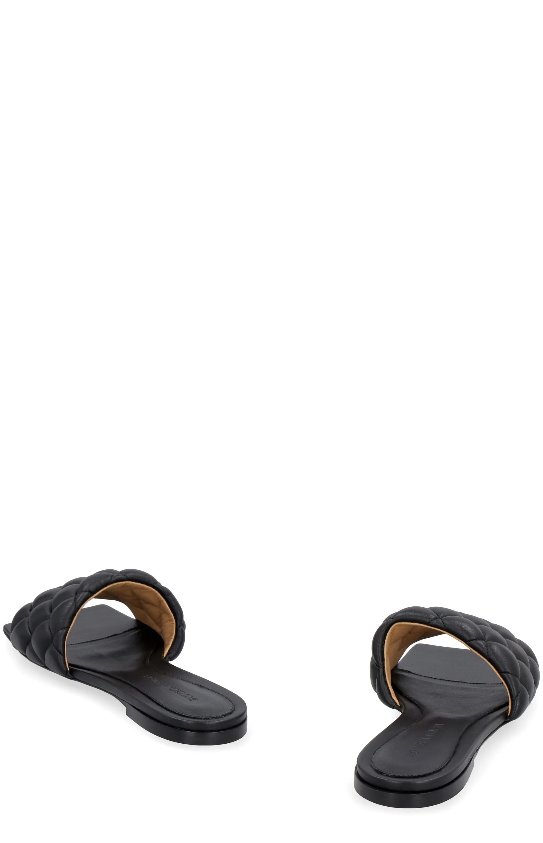 Bottega Veneta Matelassé Flat Sandals