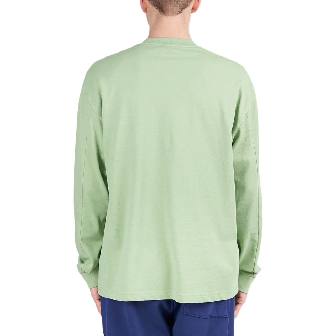 Brain Dead Oracle Pique Long Sleeve Shirt (Green)