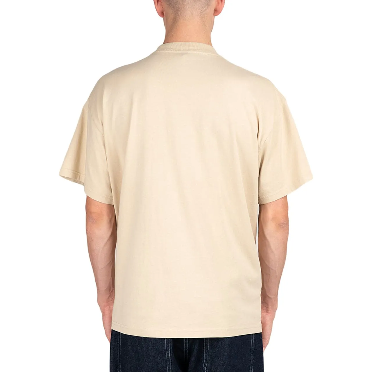 Brain Dead Split Planes T-Shirt (Beige / Turquoise)