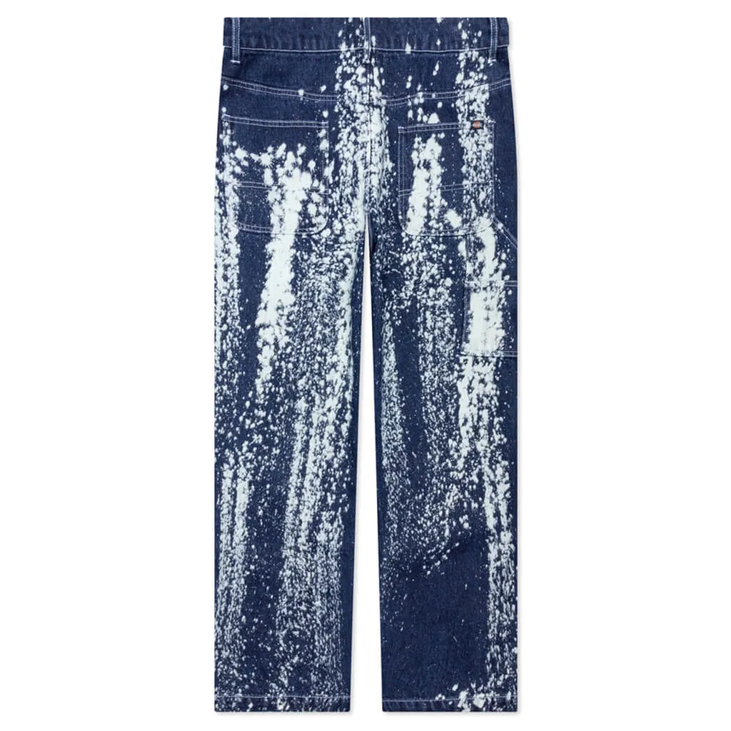 Brain Dead x Dickies Gardening Pant - Bleach Dyed Denim