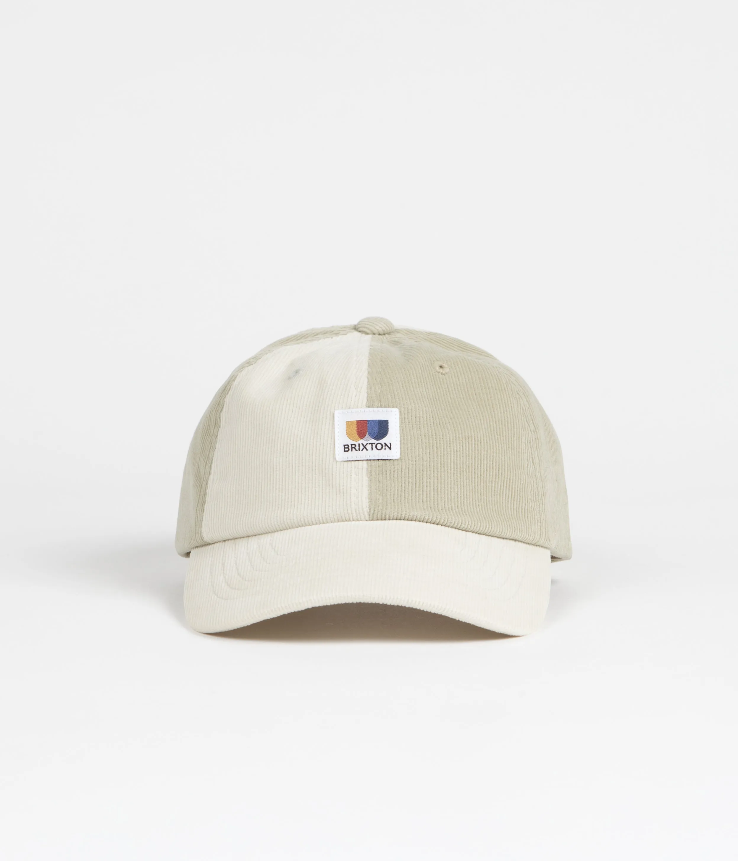 Brixton Alton Low Profile Cap - Off White / Dove