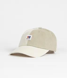 Brixton Alton Low Profile Cap - Off White / Dove