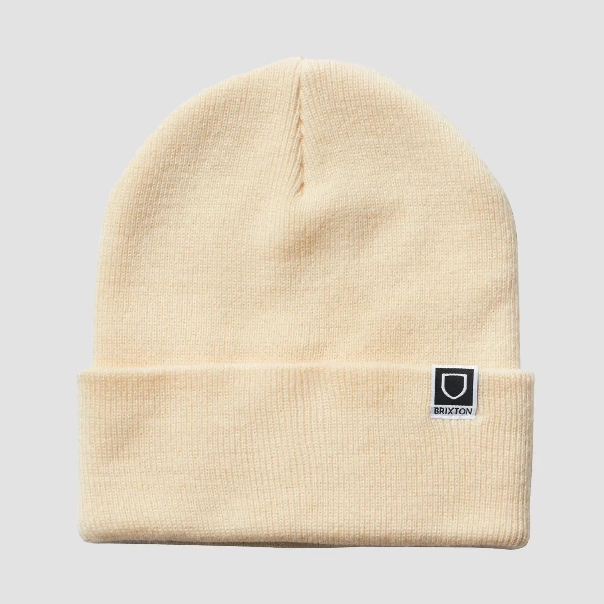 Brixton Harbor Beta Watch Cap Beanie Off White