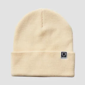 Brixton Harbor Beta Watch Cap Beanie Off White