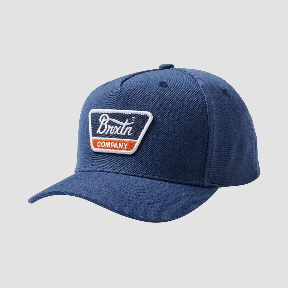 Brixton Linwood C Netplus MP Snapback Cap Flint Stone Blue/Navy/Orange