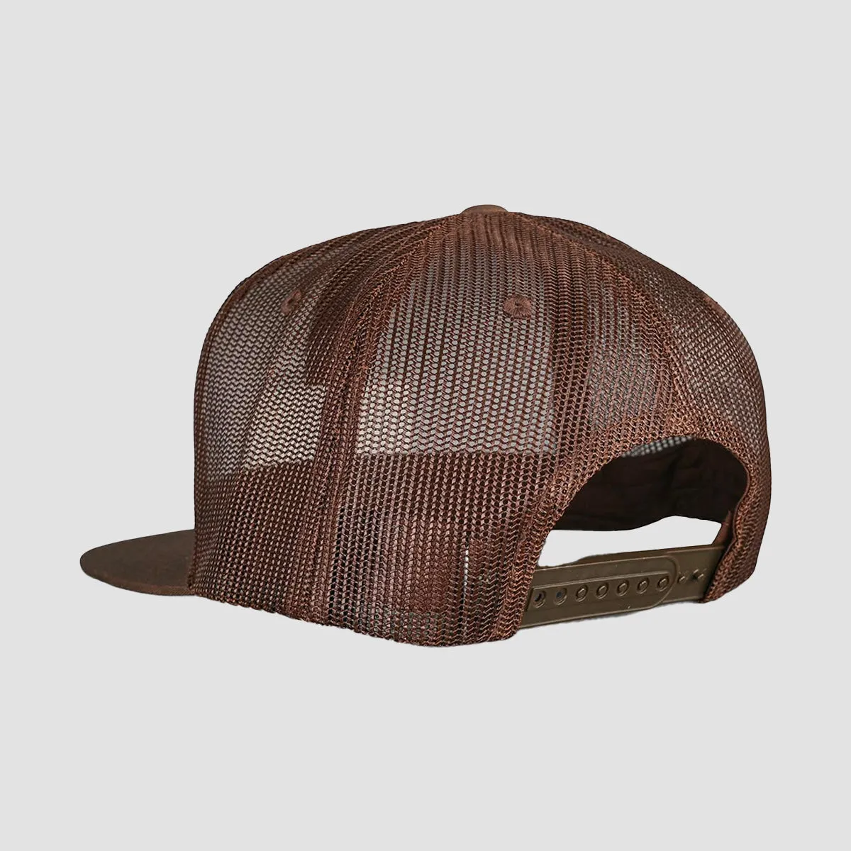 Brixton Steadfast HP Trucker Cap Dark Earth/Burnt Red