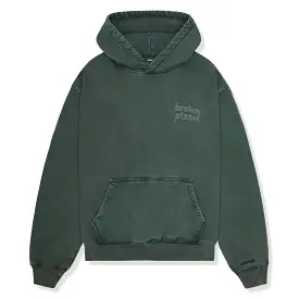 Broken Planet Basics Washed Emerald Hoodie