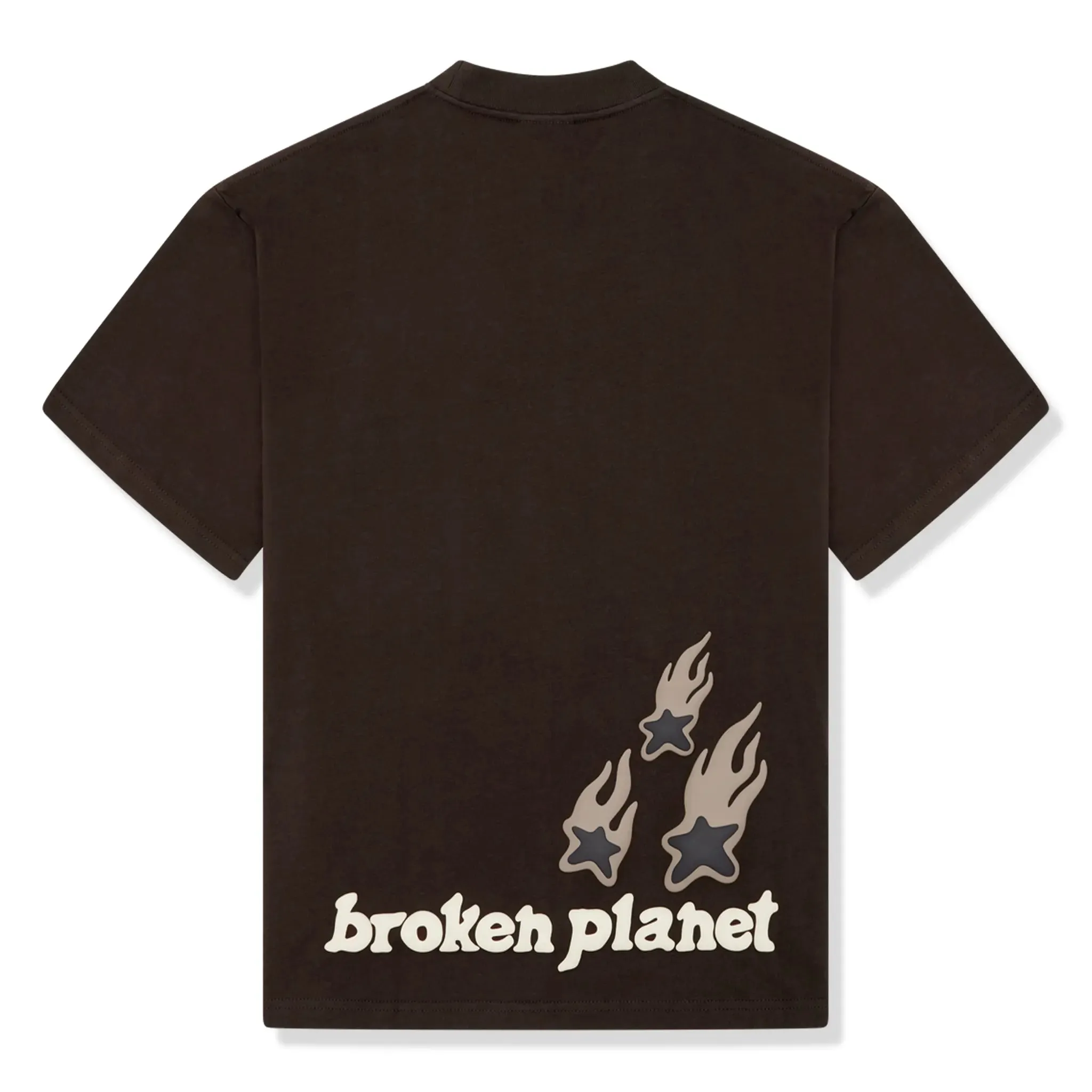 Broken Planet Heartless Love Mocha Brown T Shirt