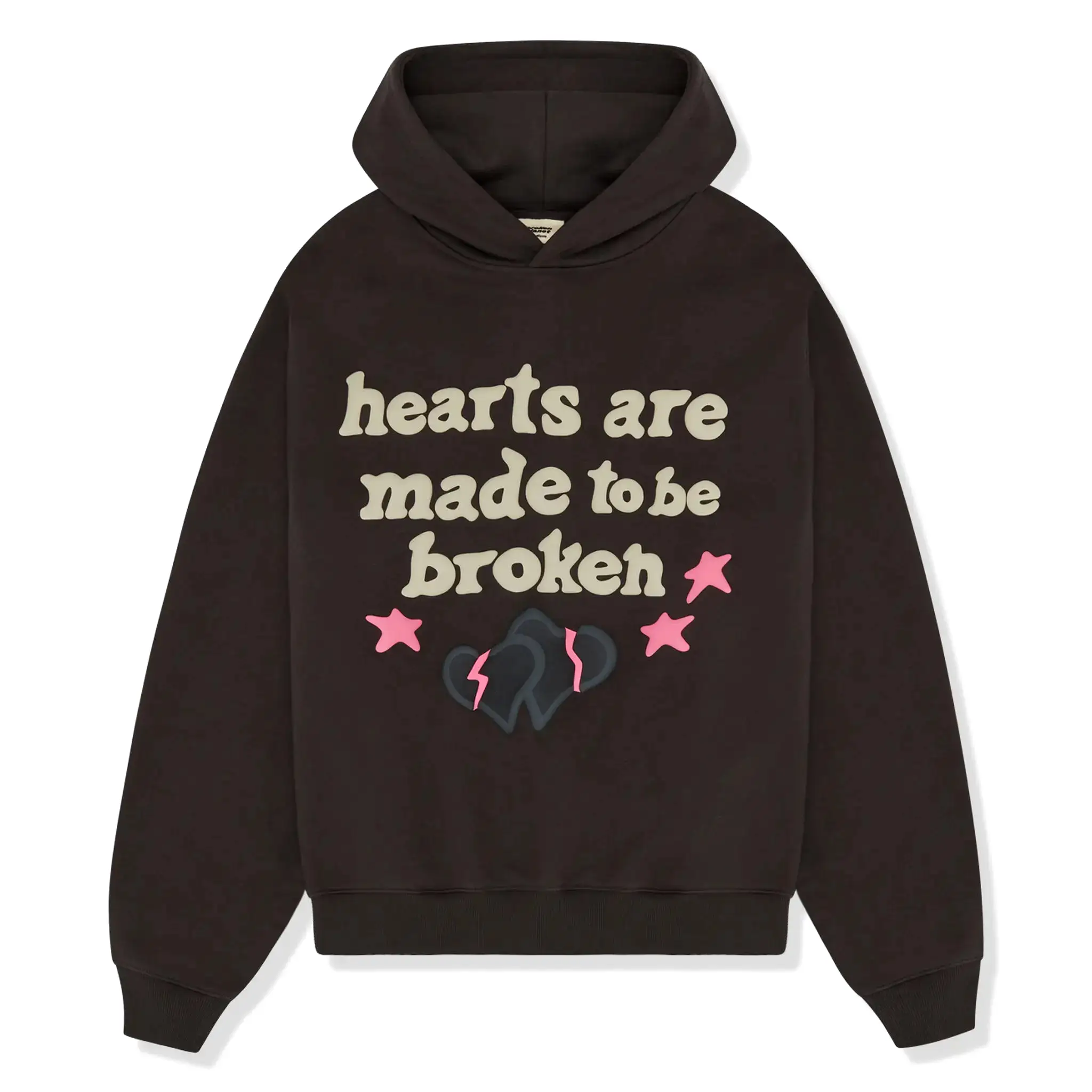 Broken Planet Hearts Are Made To Be Broken Soot Black Hoodie