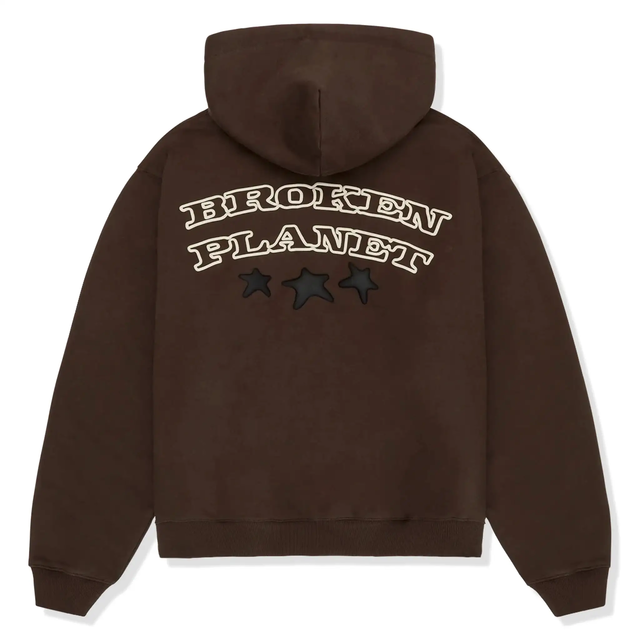 Broken Planet Out Of Service Mocha Brown Hoodie