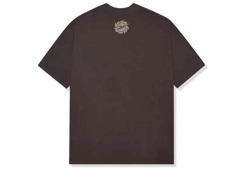 Broken Planet Space Trails T-shirt Mocha Brown