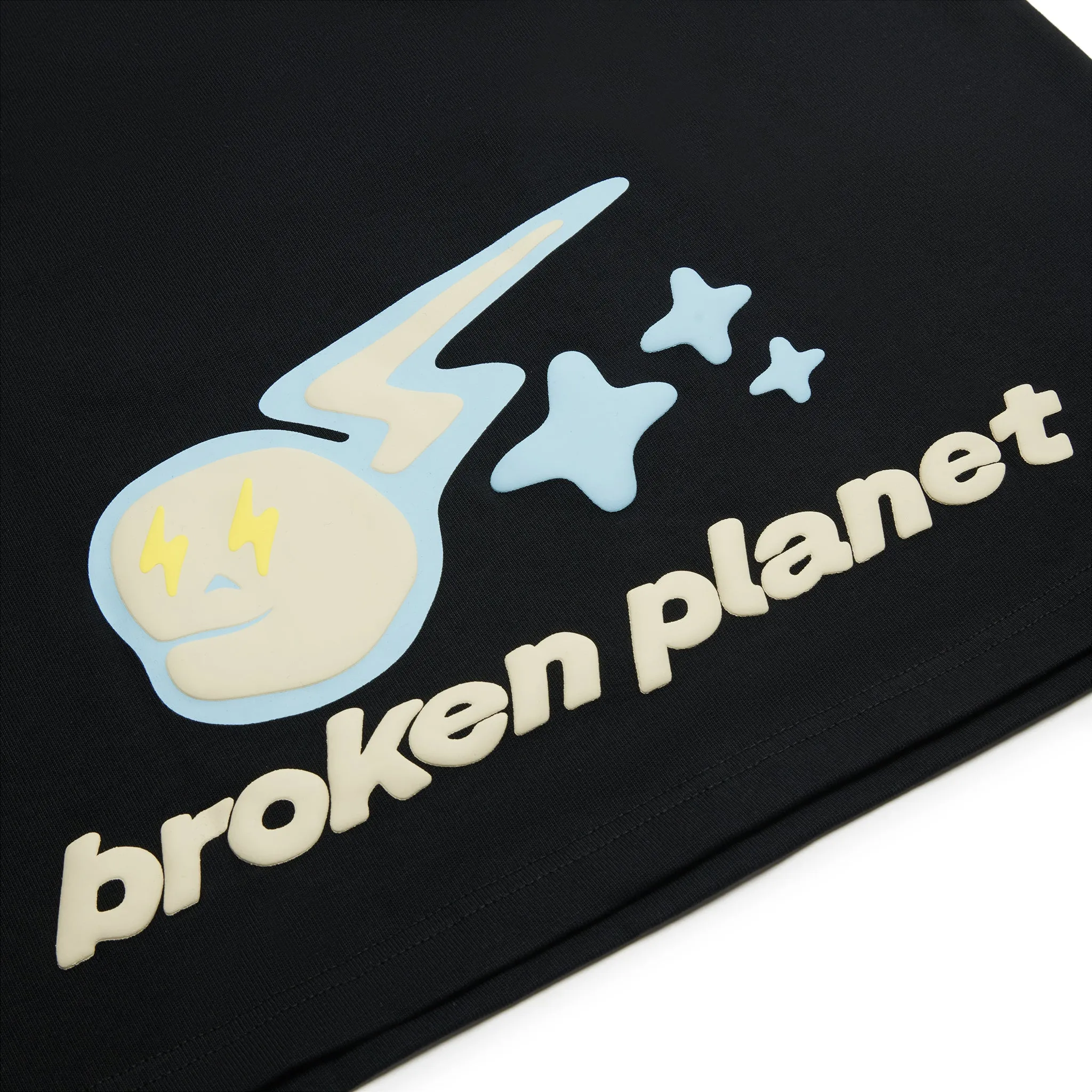 Broken Planet Speed of Light T Shirt Midnight Black