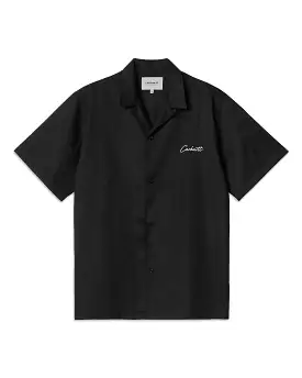 Camicia Carhartt Wip Delray Shirt Black