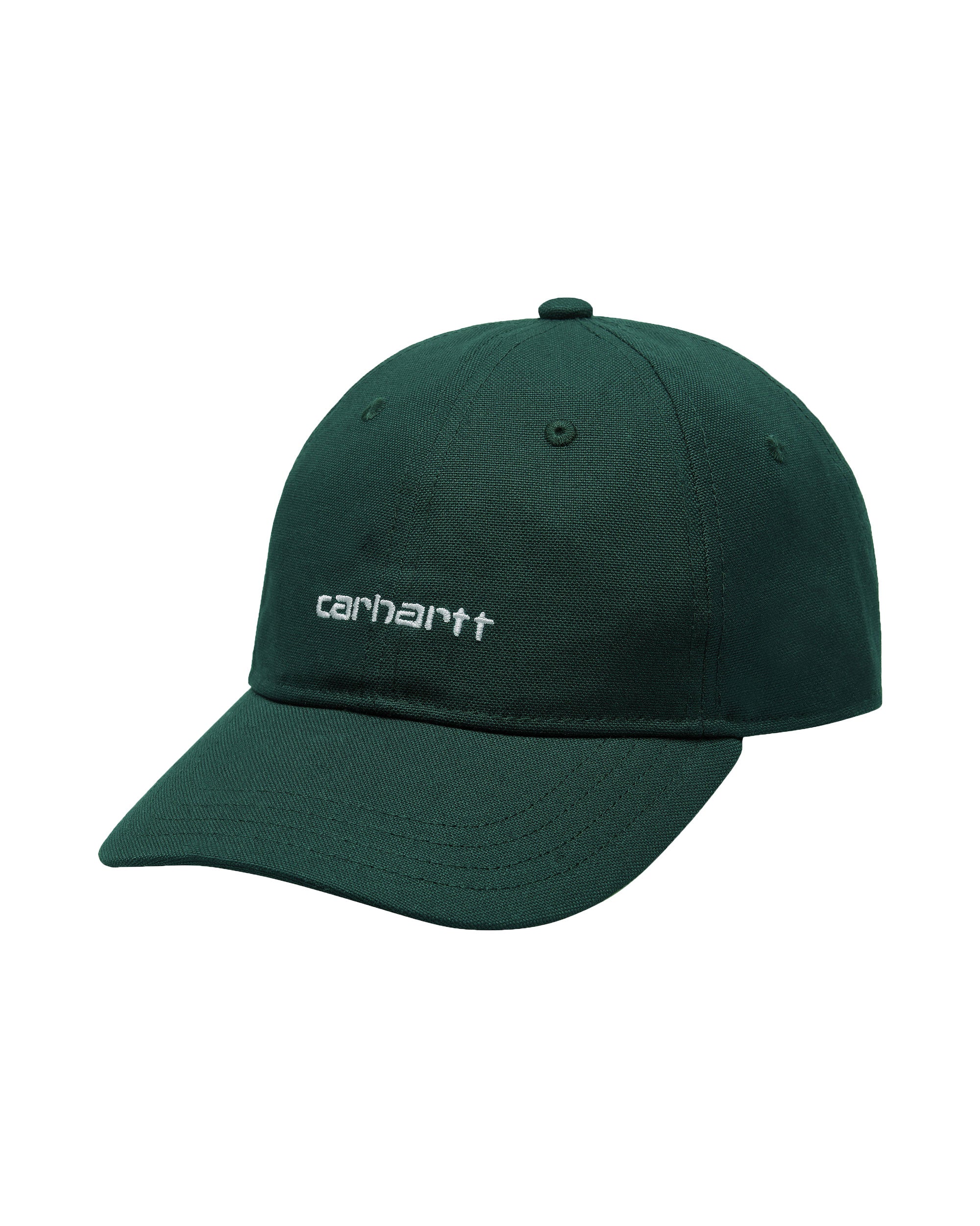 Carhartt Wip Canvas Script Cap Treehouse White