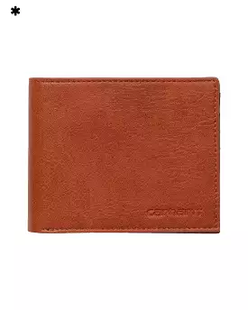 Carhartt Wip Card Wallet Cognac