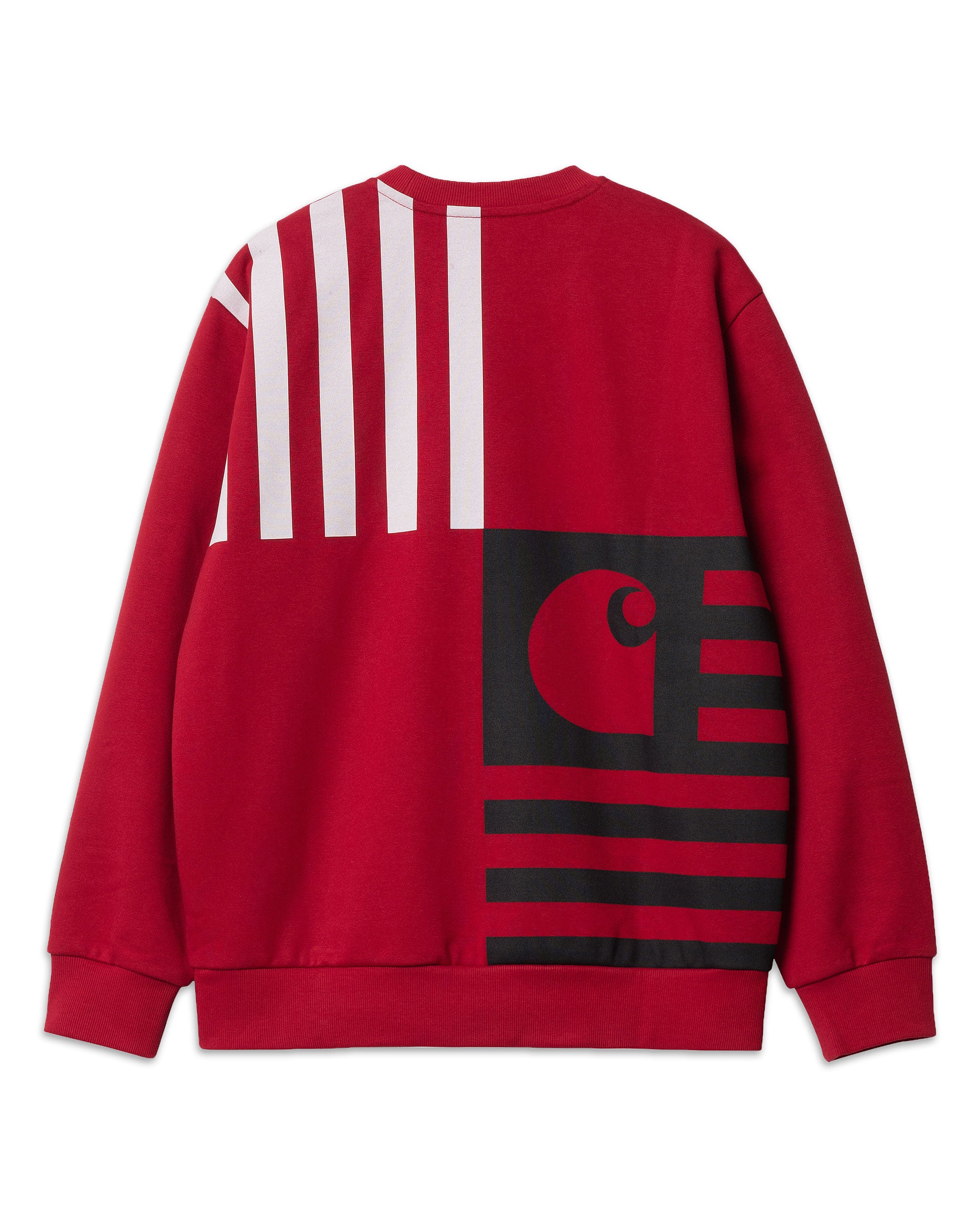 Carhartt Wip Coast state Sweat Rosso