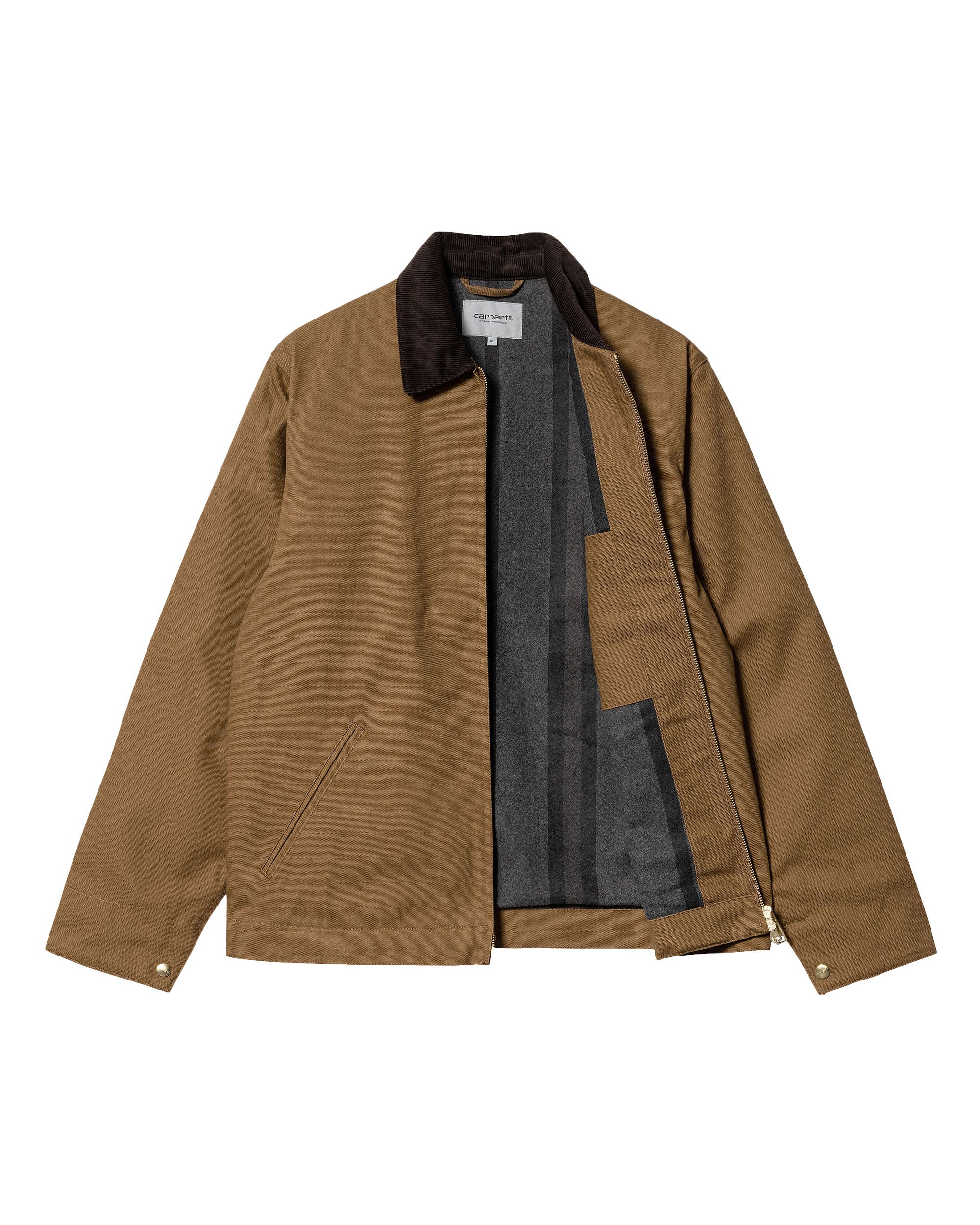 Carhartt Wip Detroit Jacket Hamilton Brown Tobacco Rigid