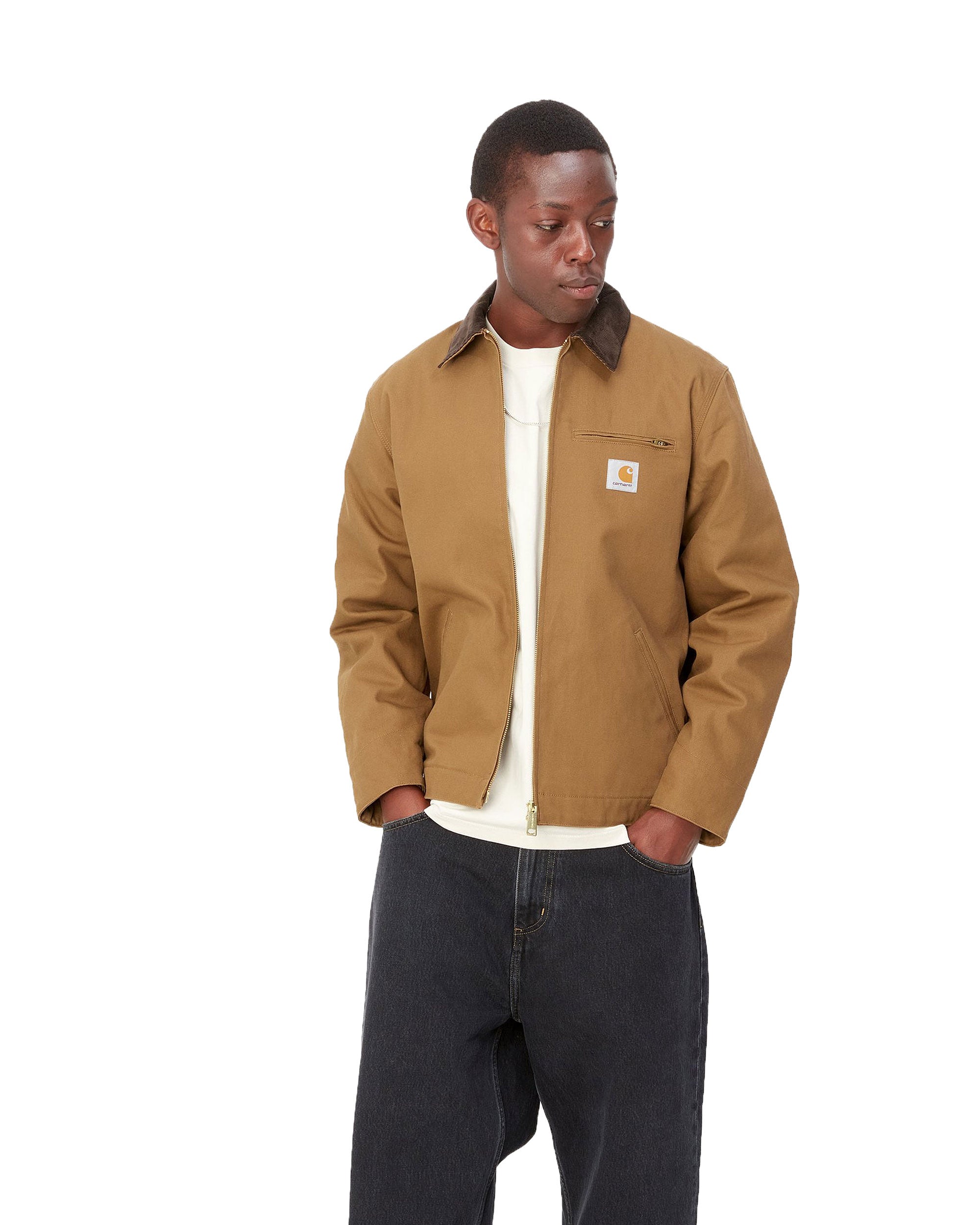 Carhartt Wip Detroit Jacket Hamilton Brown Tobacco Rigid