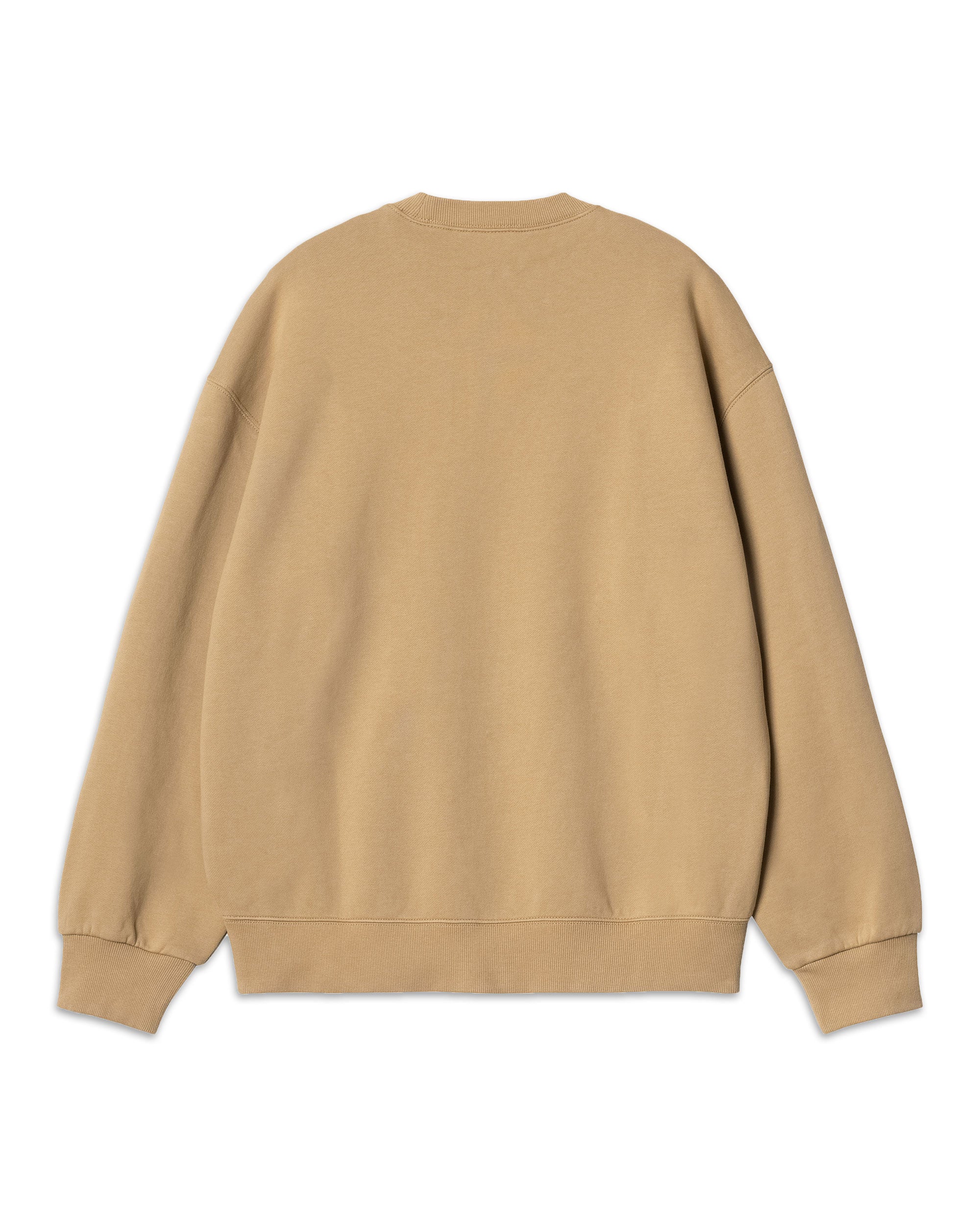 Carhartt Wip Heart Patch Sweat Dusty Hamilton Brown