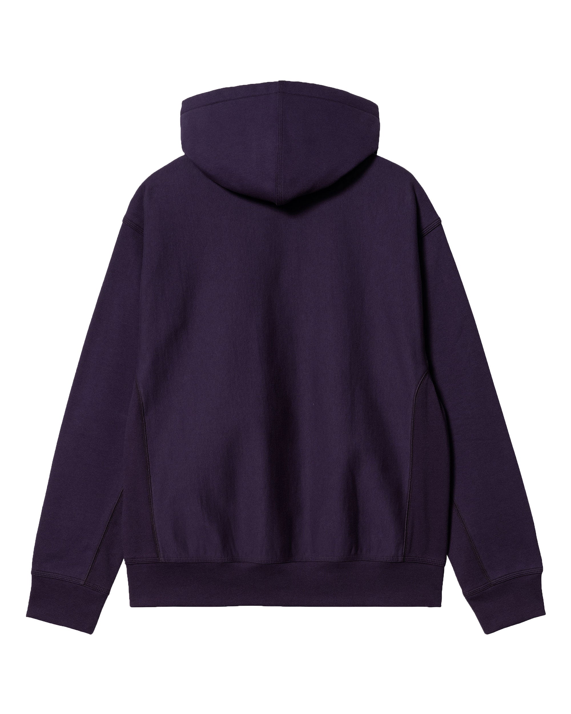 Carhartt Wip Hooded American Script Sweat Cassis