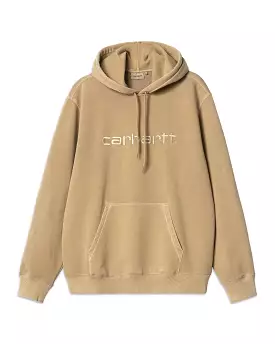 Carhartt Wip Hooded Duster Sweat Dusty Hamilton Brown