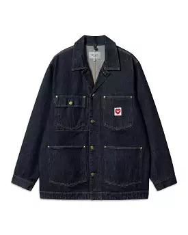 Carhartt Wip Nash Jacket Blue Rinsed