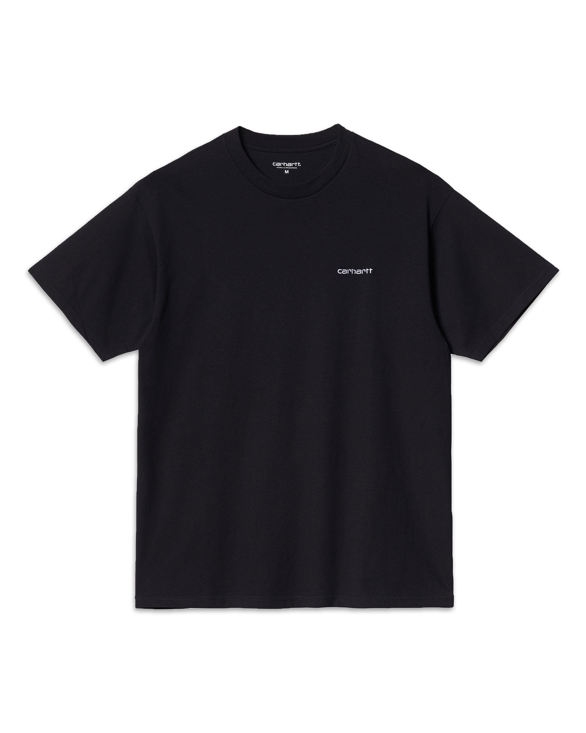 Carhartt Wip Script Embroidery T-shirt Nero