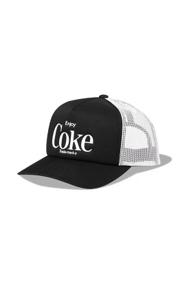 CASQUETTE BRIXTON COCA COLA ENJOY MP TRUCKER BLACK