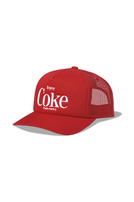 CASQUETTE BRIXTON COCA COLA ENJOY MP TRUCKER RED