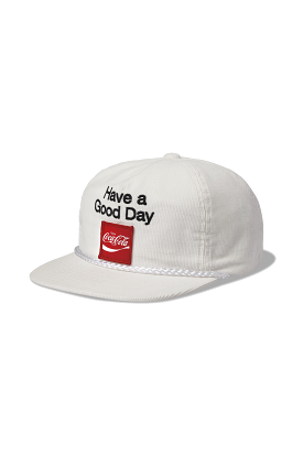 CASQUETTE BRIXTON COCA COLA GOOD DAY HP White