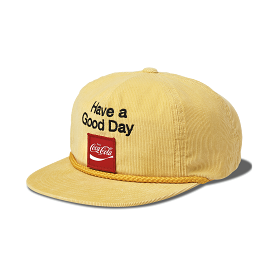 CASQUETTE BRIXTON COCA COLA GOOD DAY HP Yellow