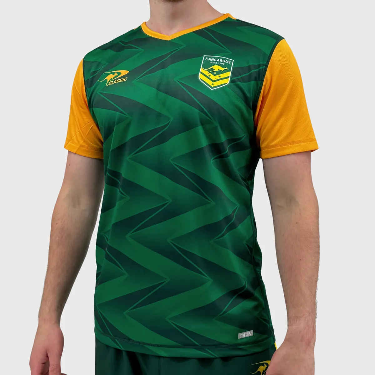 Classic Kangaroos Rugby League Pro Training Tee