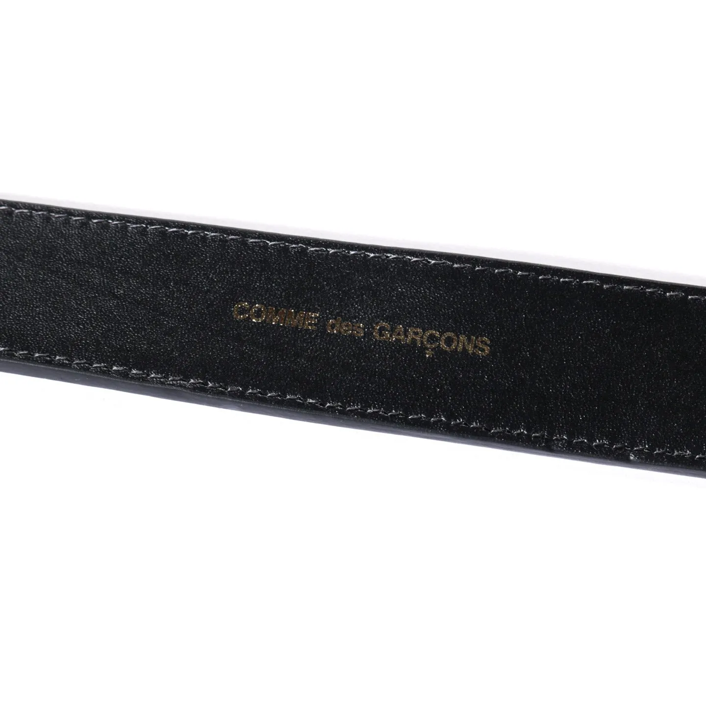 COMME DES GARCONS SA0912 CLASSIC LEATHER BELT BLACK