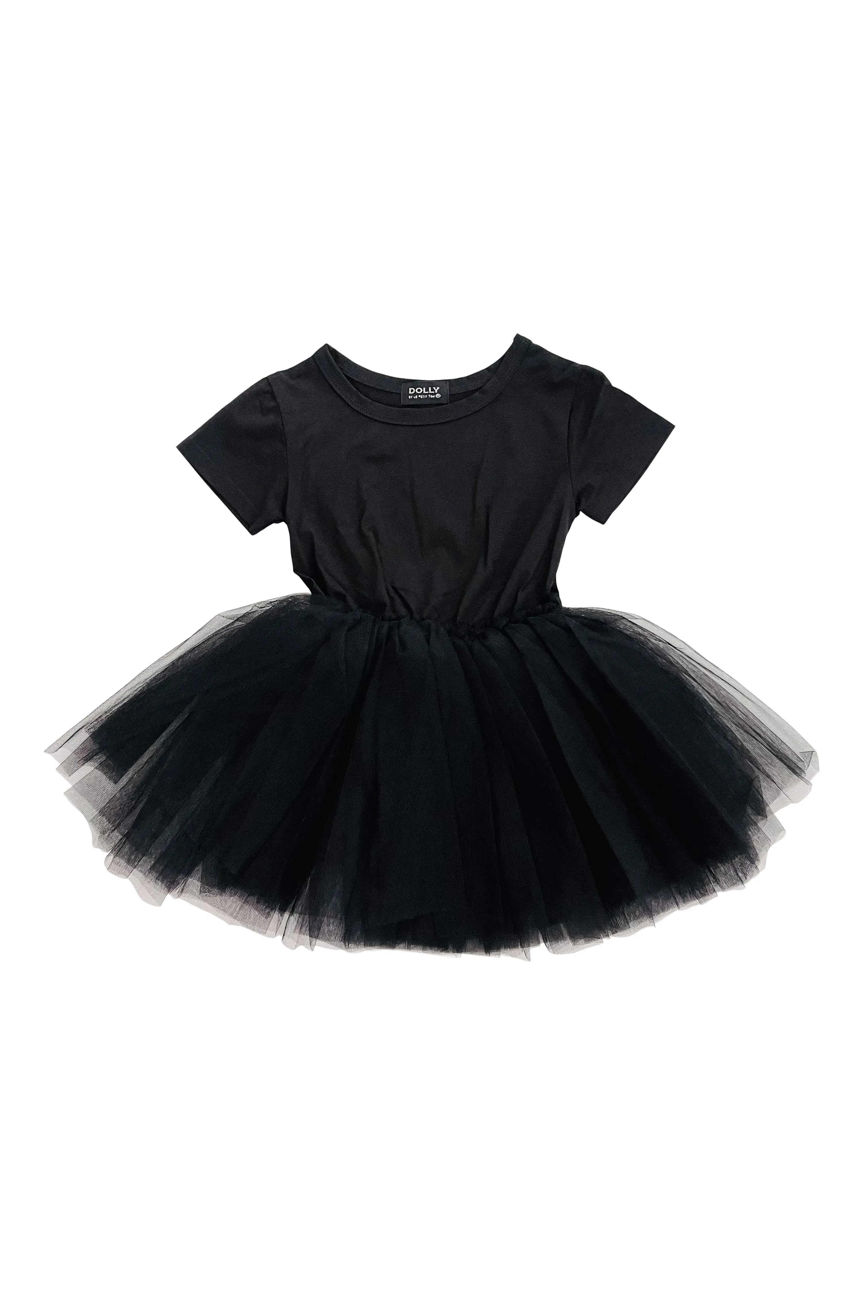 DOLLY TUTULLY T-SHIRT TUTU DRESS black