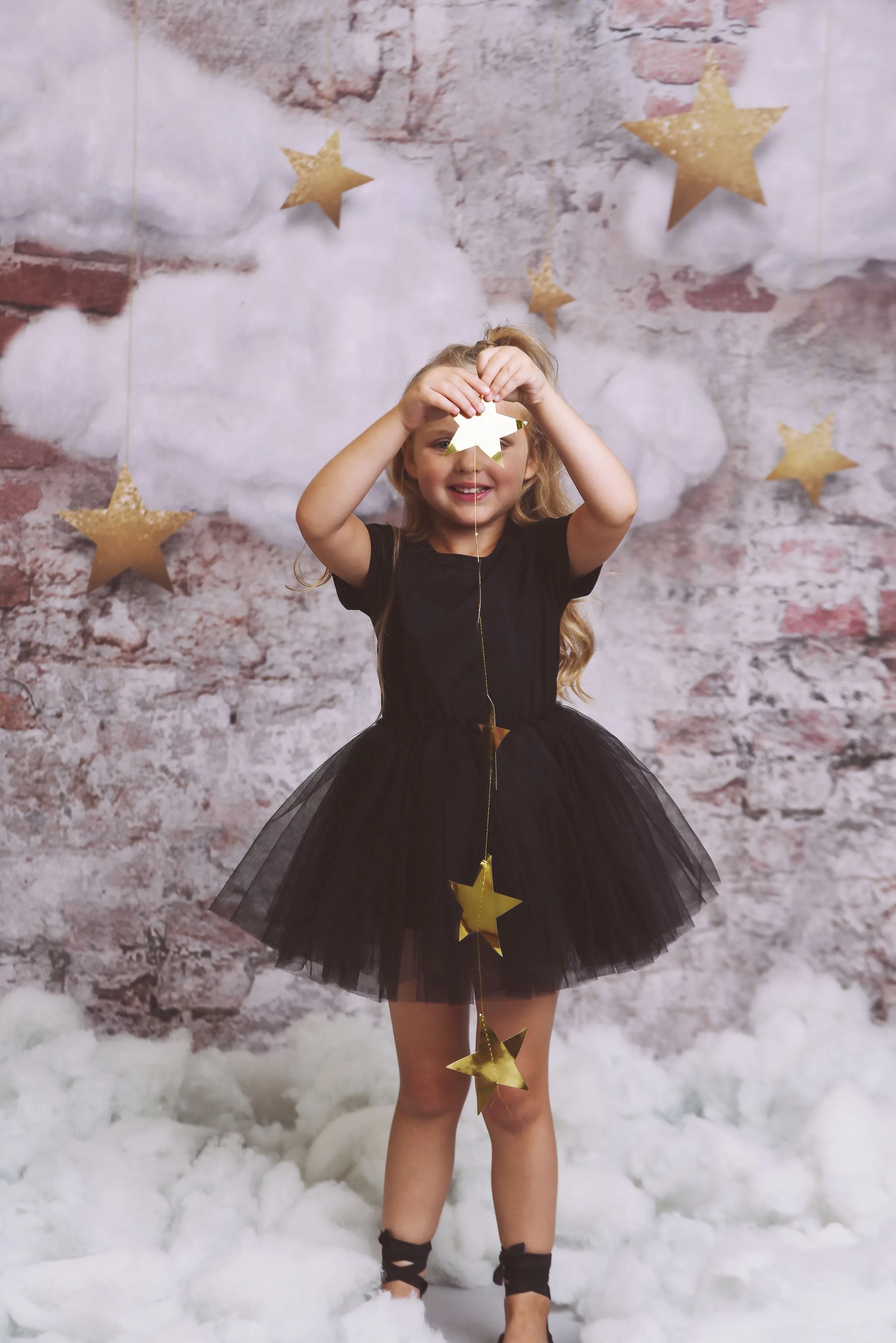 DOLLY TUTULLY T-SHIRT TUTU DRESS black