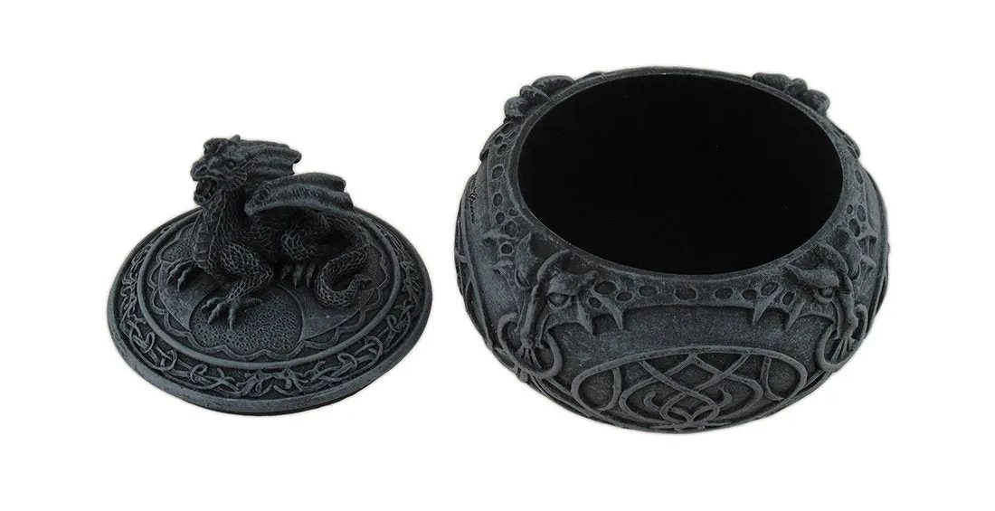 Dragon Globe-Shaped Trinket Box