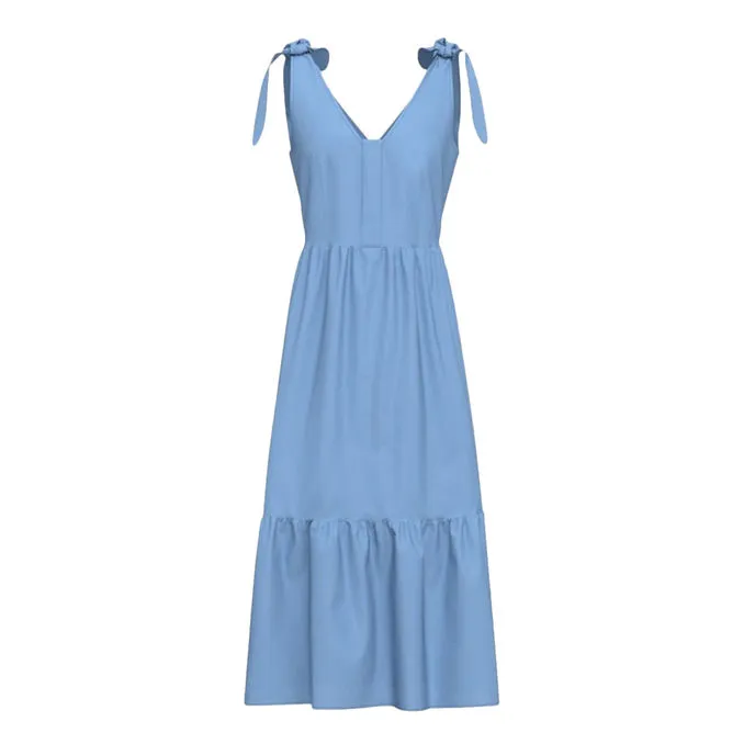 DRESS MAESA Woman Light Blue