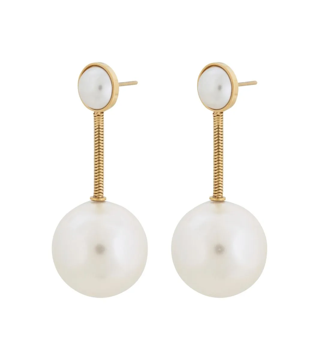 Edblad - Globe Earrings Maxi Gold